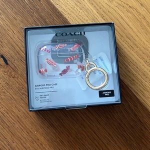 COACH candy AirPods Pro case new and in box